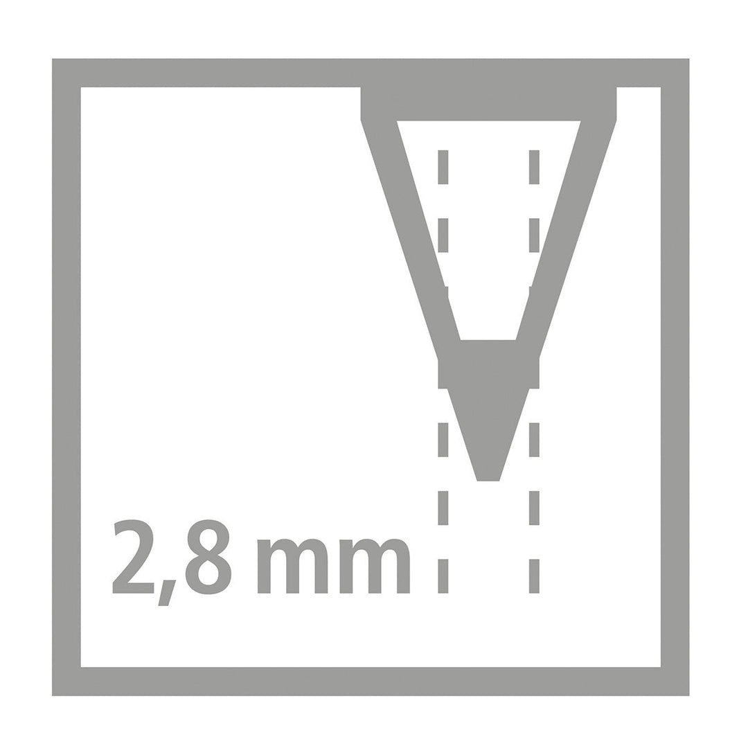 STABILO 1624-5 - Estuche de Metal con 24 Lápices de Colores Brillantes Acuarelables