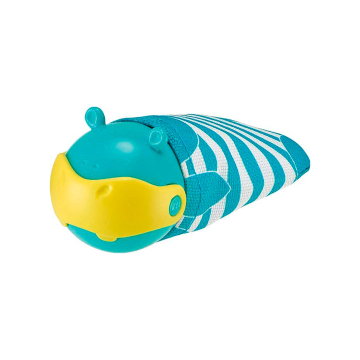 MAPED Croc Croc - Sacapuntas con Depósito Extensible de Tela en Forma de Hipopótamo