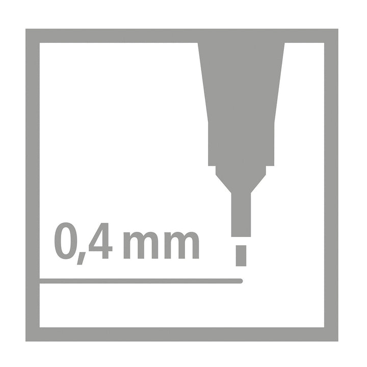 STABILO 8820-41 - Estuche en Papel Reciclado Lavable con 20 Rotuladores Point 88