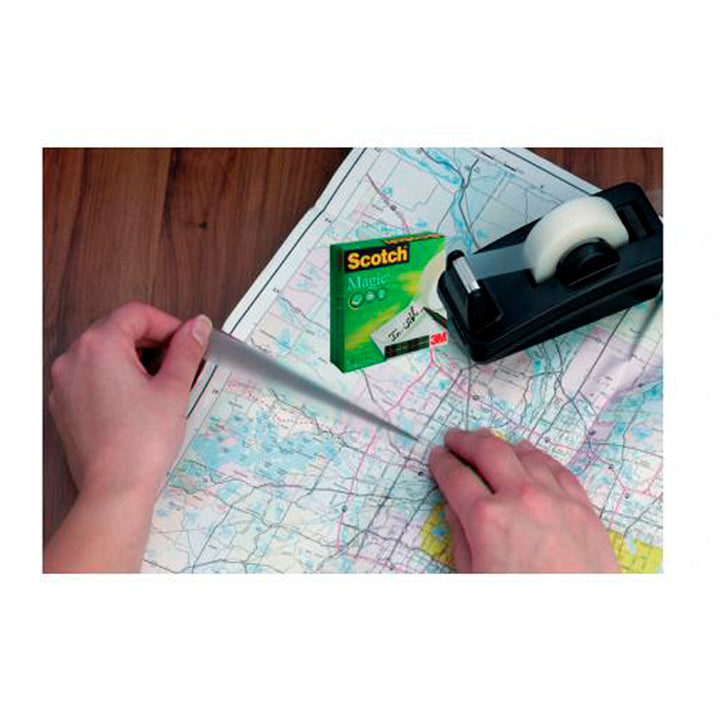 SCOTCH - Cinta Adhesiva Scotch-Magic Invisible 330 cm x 1,90 cm 