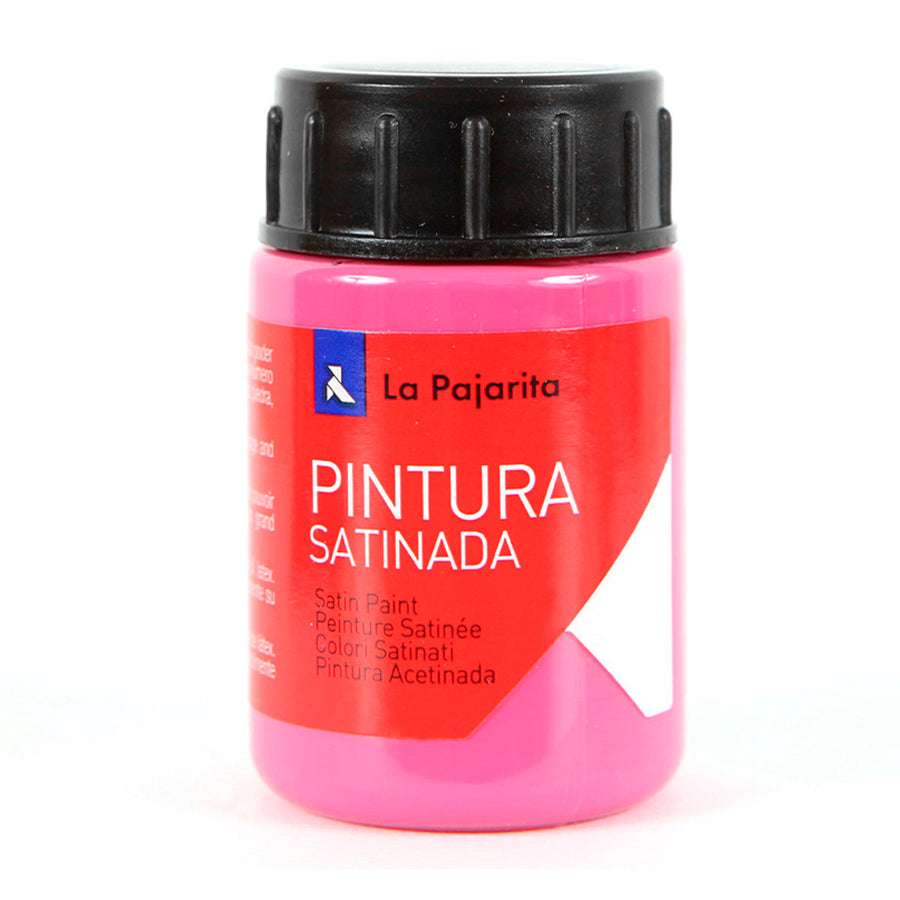 LA PAJARITA - Pintura Satinada a Base de Látex, Capacidad 35 ml, Color Magenta