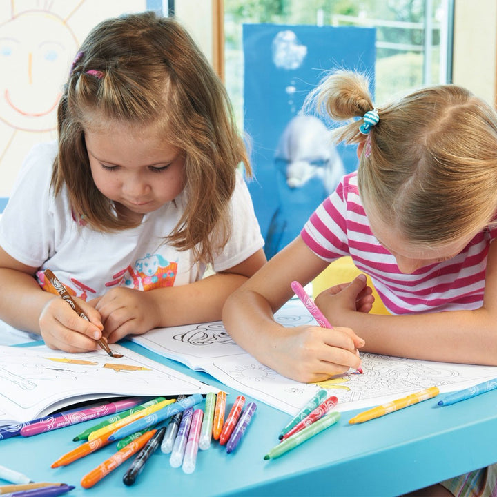 STABILO E280/12-01 - Estuche de 12 Rotuladores Escolares, Edición POWER