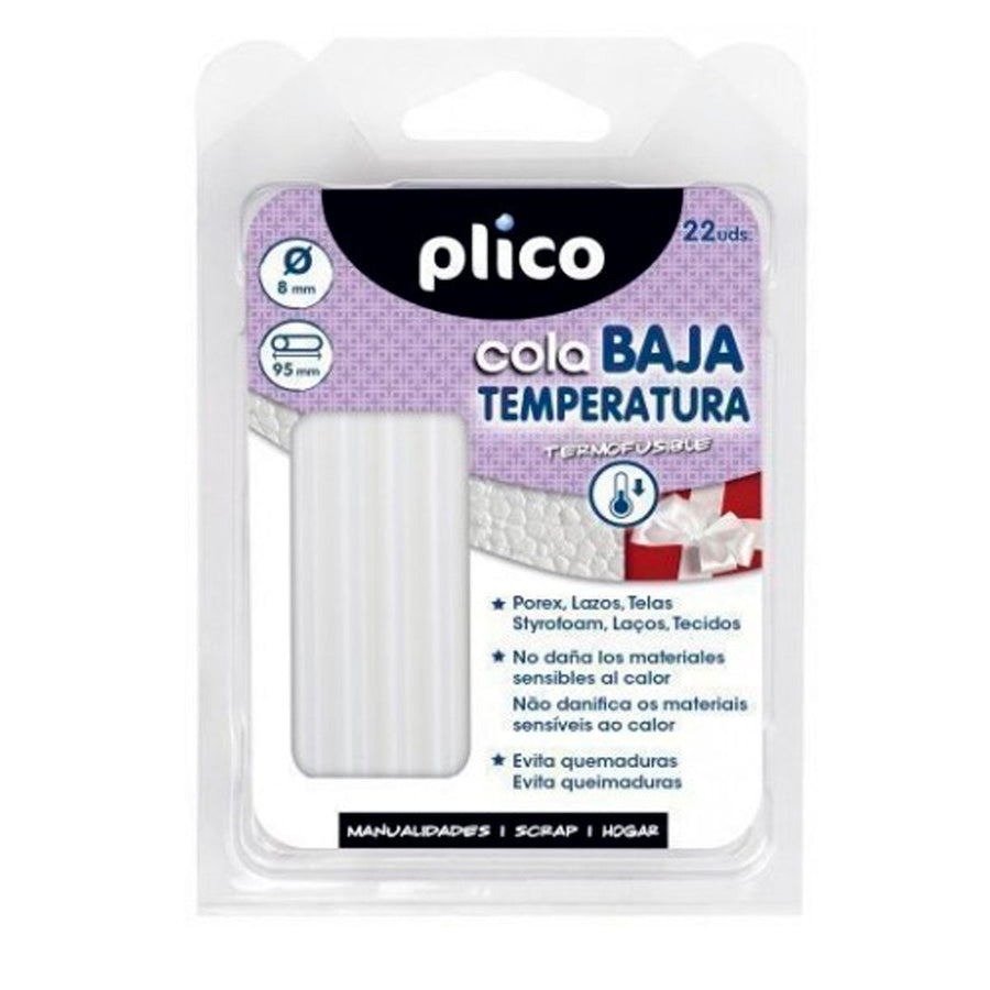 PLICO - Barras de Cola Termofusible, 22 unidades