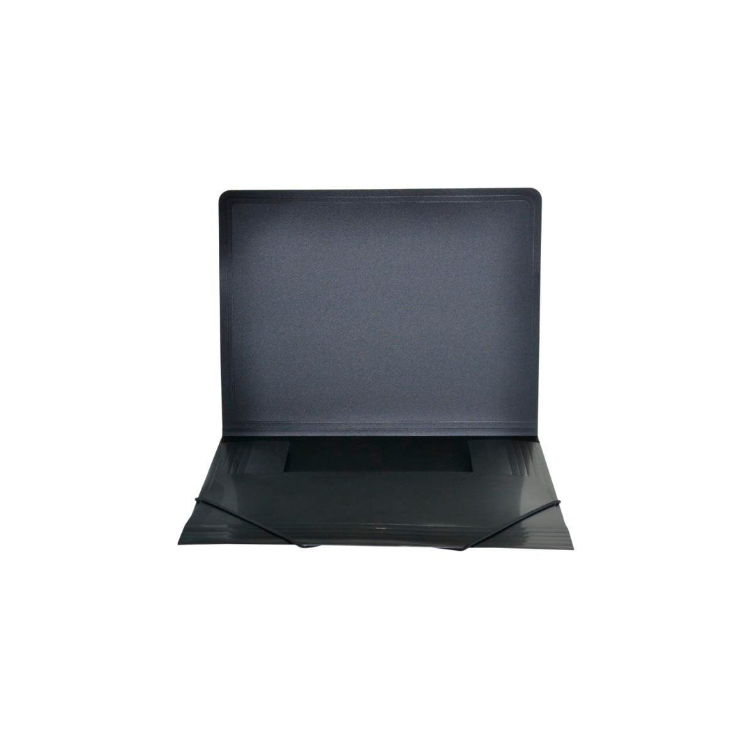 Office Box 51615 - Carpeta A4+ Supra con 3 Solapas y Cierre de Goma Redonda