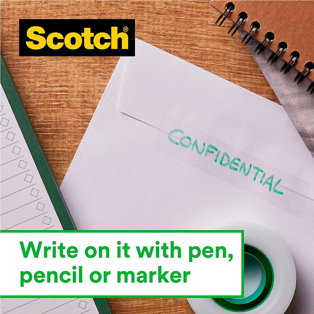 SCOTCH - Cinta Adhesiva Scotch-Magic Invisible 330 cm x 1,90 cm 