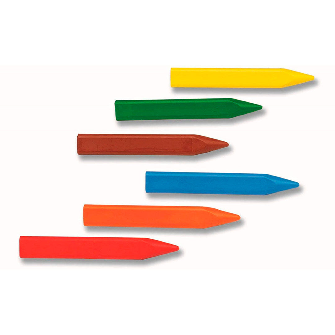 CARIOCA Pastello - Pack de 12 Plasticeras, Maxi y Super Resistentes, Colores Surtidos 