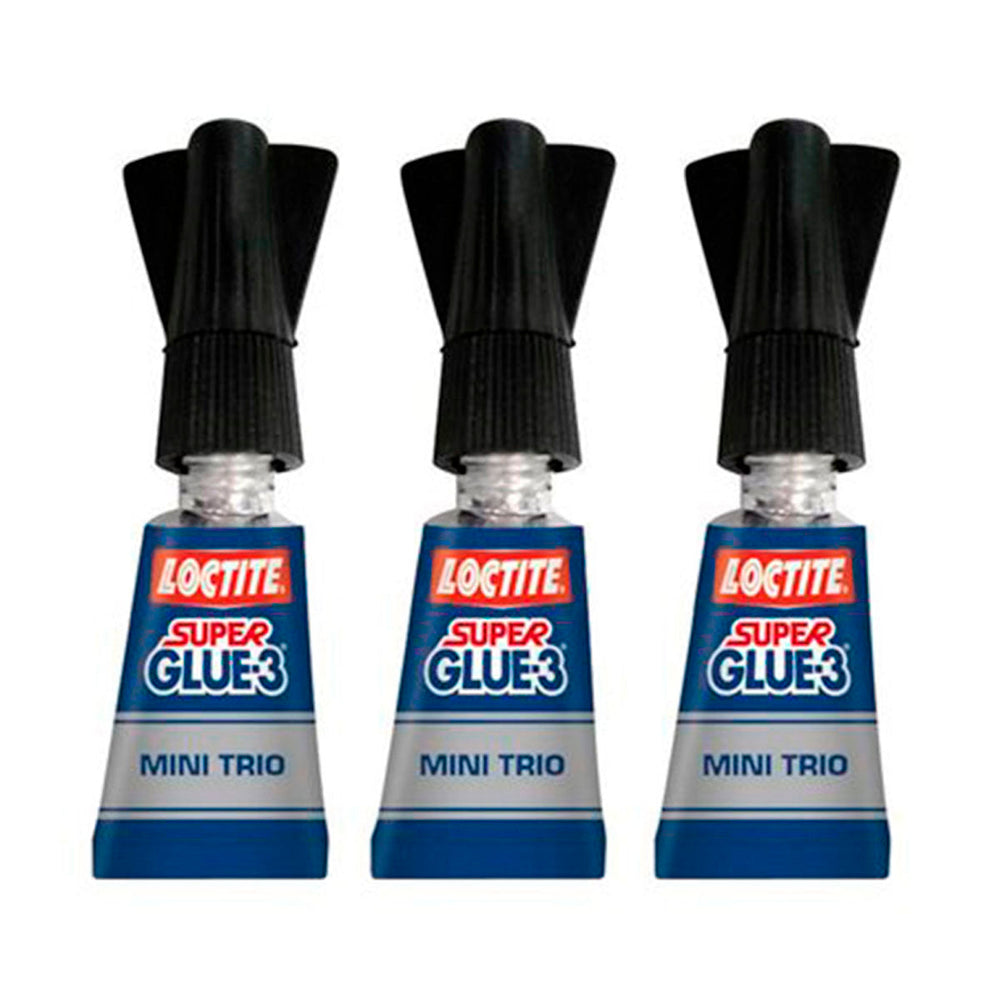LOCTITTE - Blister Pegamento Loctite Super Glue-3 3 x 1g Monodosis