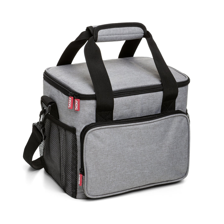 Urban Food Picnic - Bolsa Térmica 11L Color Denim Grey con 3 Enfriadores de Latas