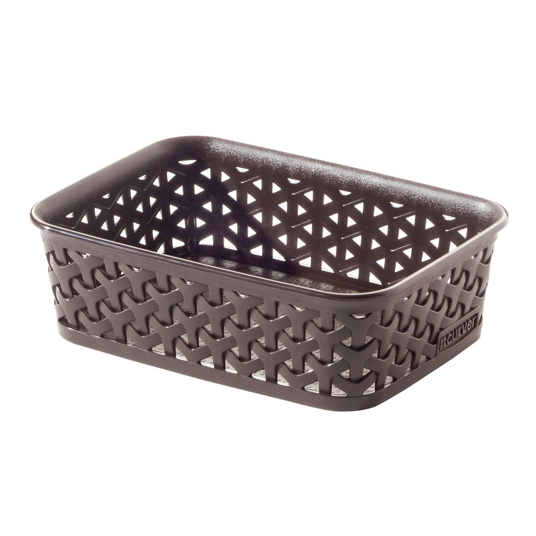 CURVER My Style - Bandeja Organizadora de Cajones A6 Rectangular. Marrón