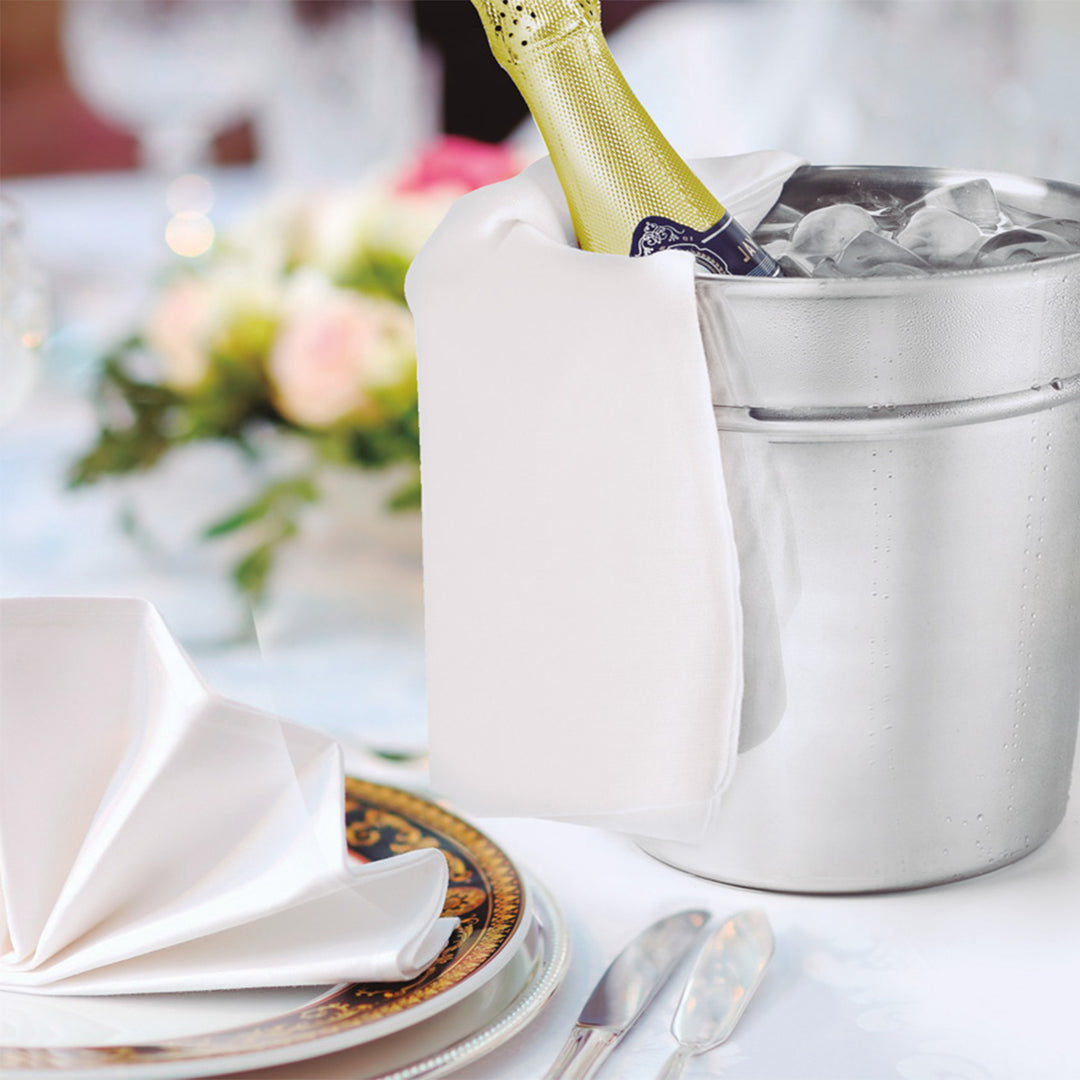 IBILI - Champanera Apilable de 20 cm Modelo Versalles en Acero Inoxidable 201