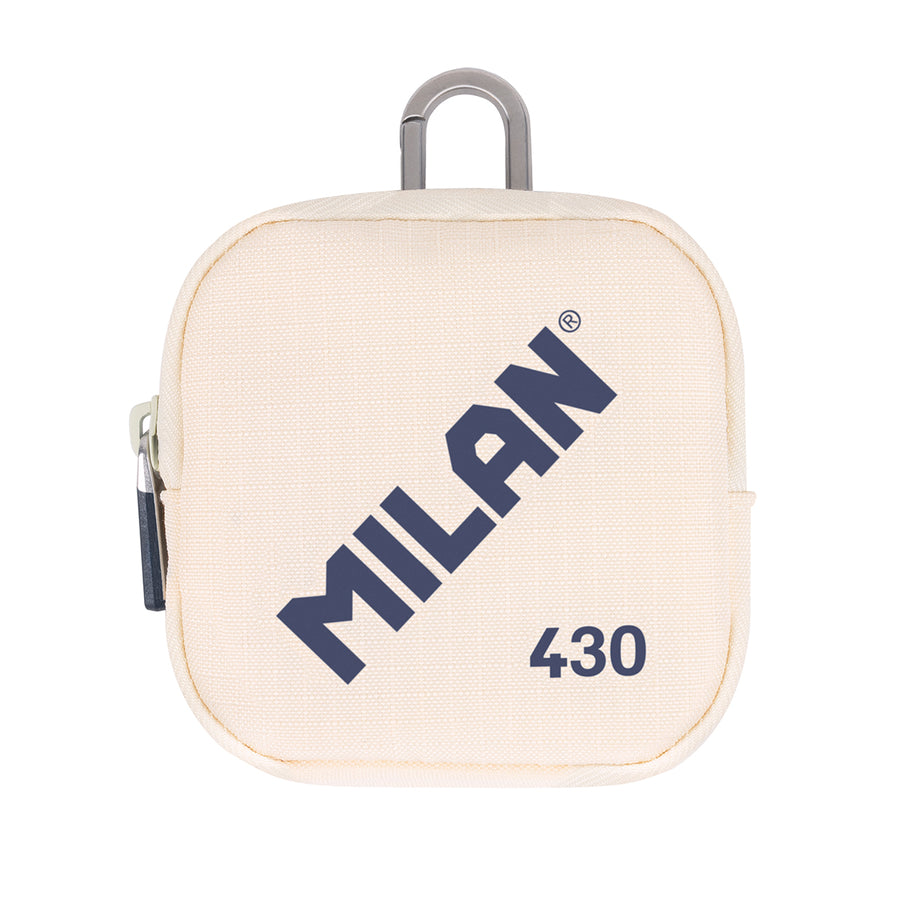 MILAN - Monedero Multiusos para Cinturon y Colgar Colección 430 since 1918. Beige