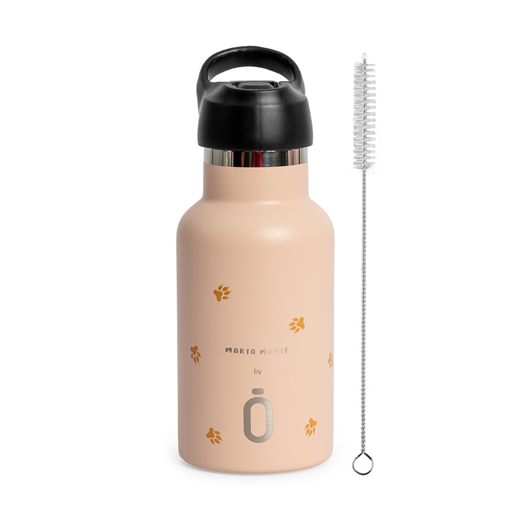 Runbott Marta Munté - Botella Térmica Infantil de 0.35L con Interior Cerámico. Tiger