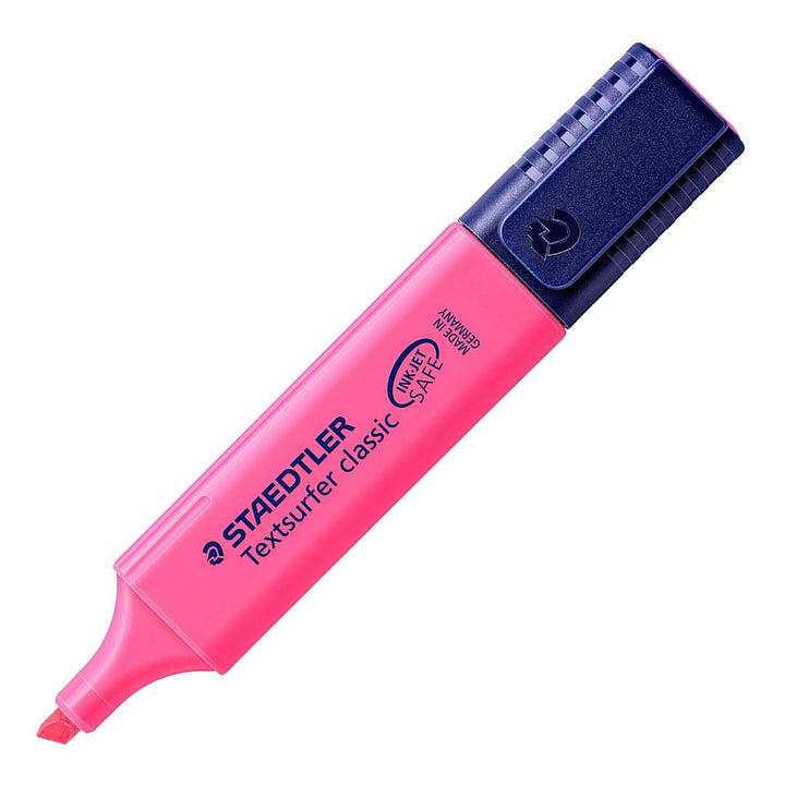 STAEDTLER - Set de 5 Marcadores Fluorescentes Textsurfer Classic 364 C. Rosa