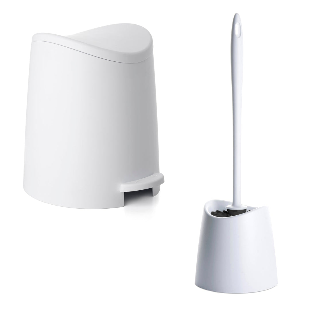 Cubo Baño con Pedal Gama Standard, 3L. Color Blanco