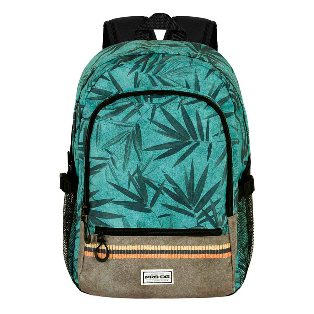 PRODG Bamboo - Mochila Urbana con 1 Compartimento y 2 Bolsillos Frontales. Verde