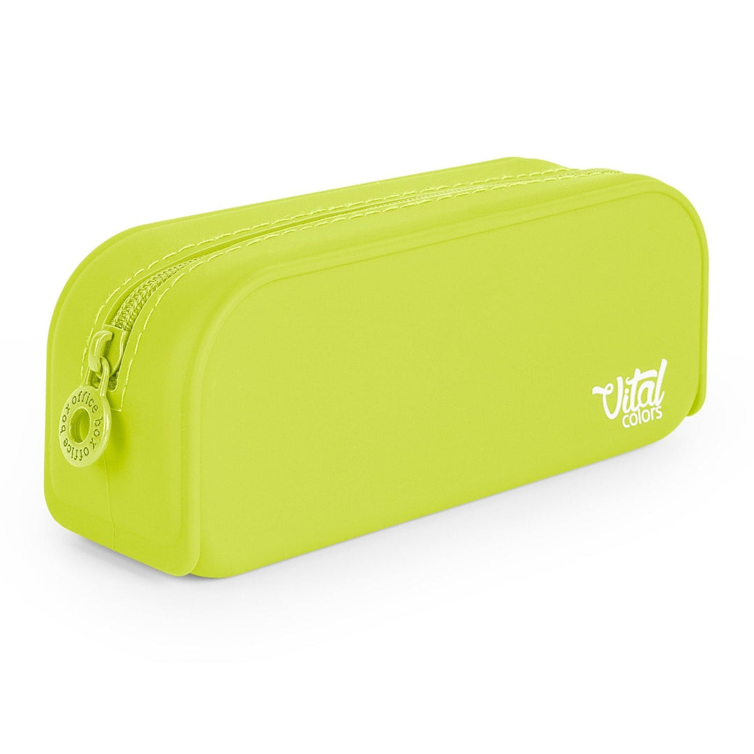 Estuche Multiuso en Silicona con Tacto Ultra Soft, Edición Vital Colors. Verde