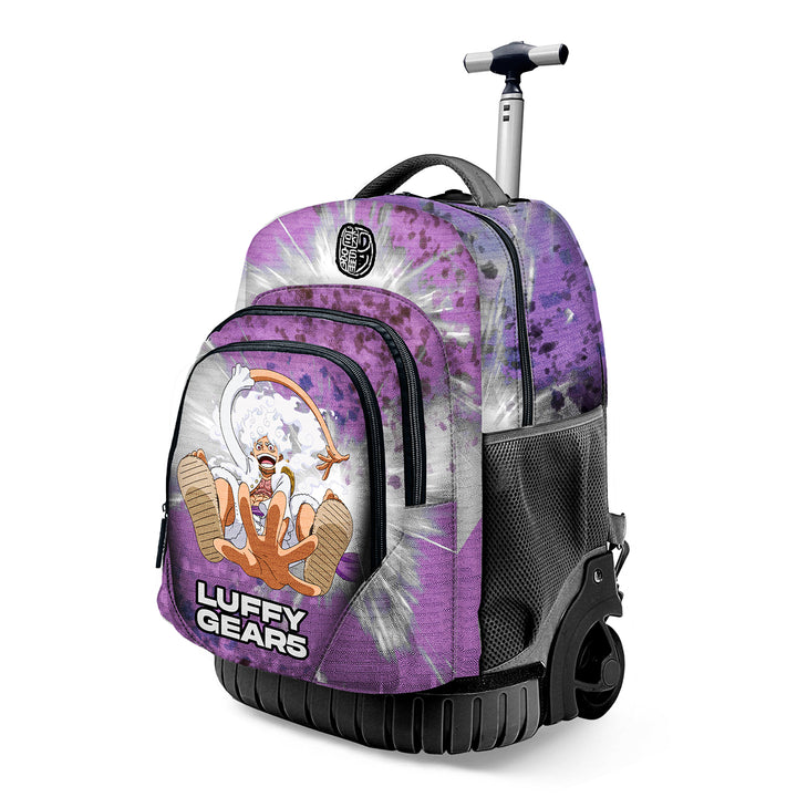 KARACTERMANIA - ONE PIECE Luffy Gear Mochila Escolar con Ruedas Trolley GTS FAN