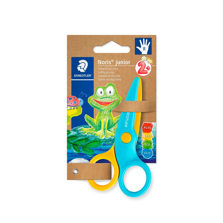 STAEDTLER Noris Junior - Tijeras de Seguridad para Bebés Bordes Redondeados. Diestros