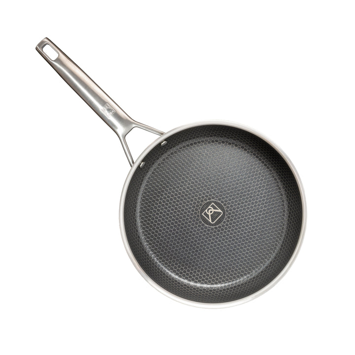 BRA Hybrid Cell - Sartén 20 cm Acero Inoxidable con Triple Fondo Difusor. Apta Inducción