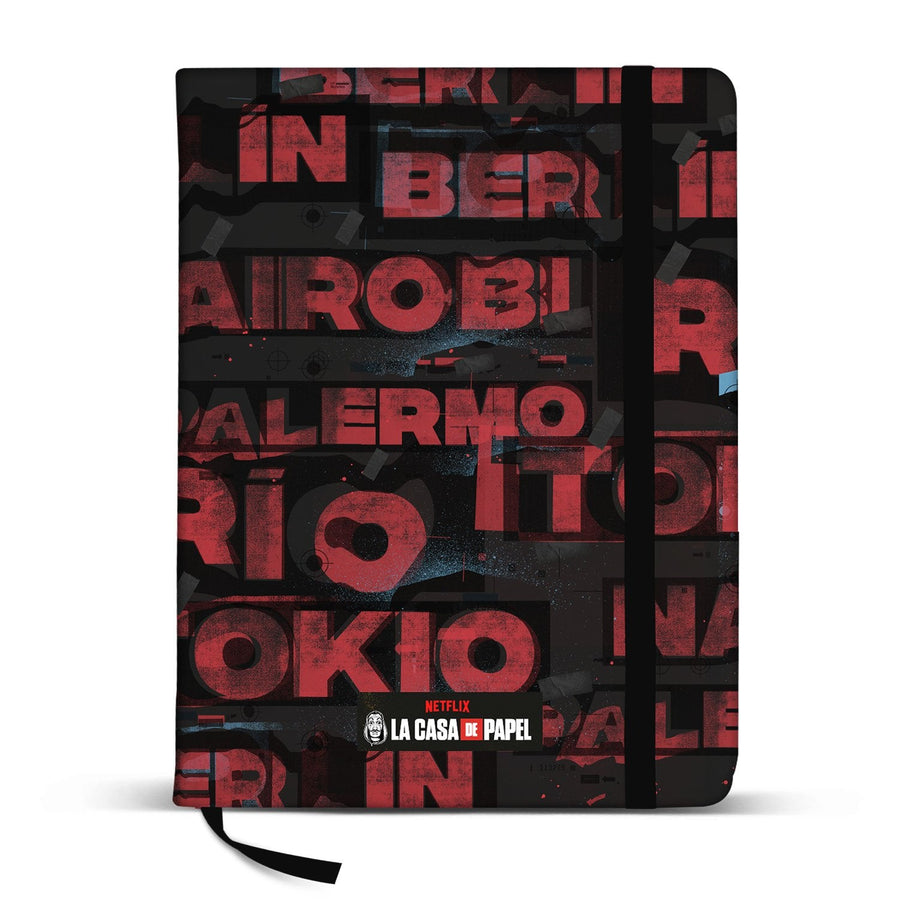 Karactermania - LA CASA DE PAPEL Diario de Tapa Rígida A5 Modelo Cities