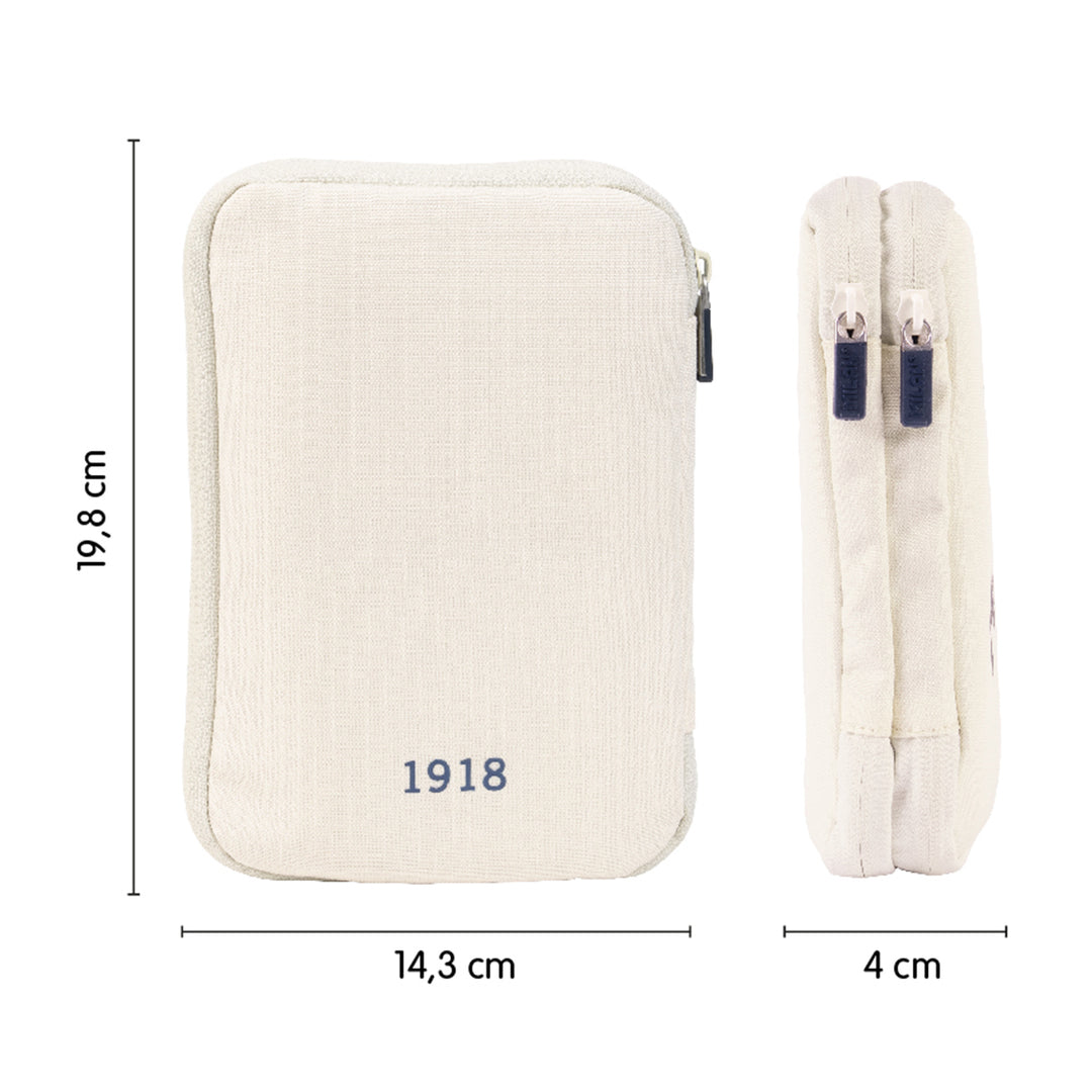 MILAN - Plumier de 2 Pisos con Contenido de 36 Piezas. Colección 430 since 1918. Beige