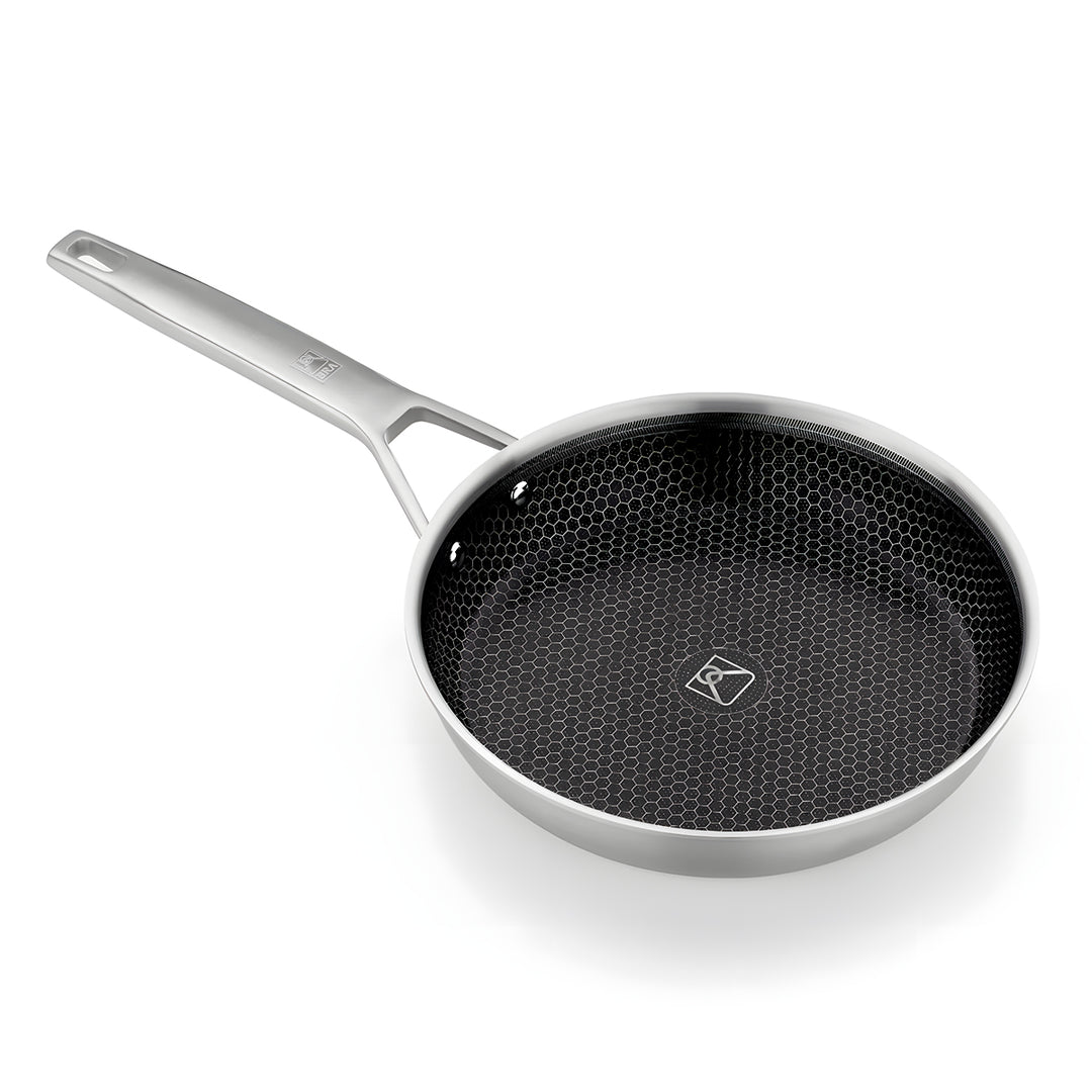 BRA Hybrid Cell - Sartén de Acero Inoxidable con Triple Fondo Difusor. Apta Inducción