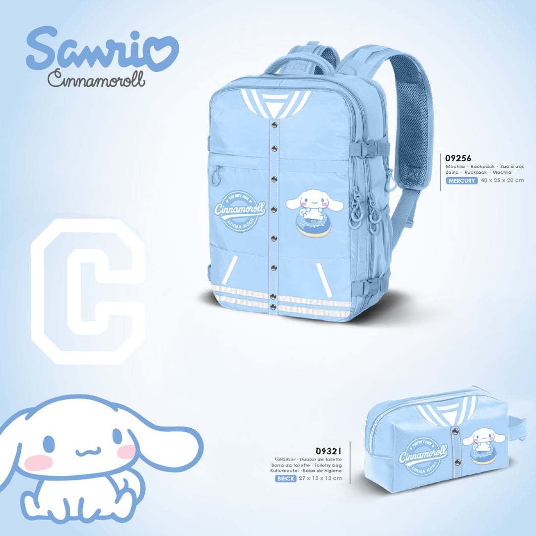 MERCURY Varsity - Mochila de Cabina Bajo Asiento Avión. Ligera e Impermeable. Cinnamoroll