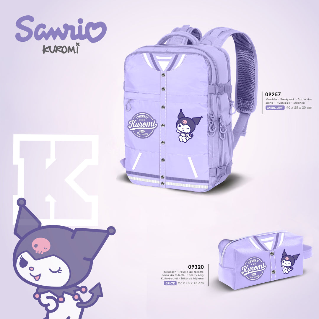 MERCURY Varsity - Mochila de Cabina Bajo Asiento Avión. Ligera e Impermeable. Kuromi