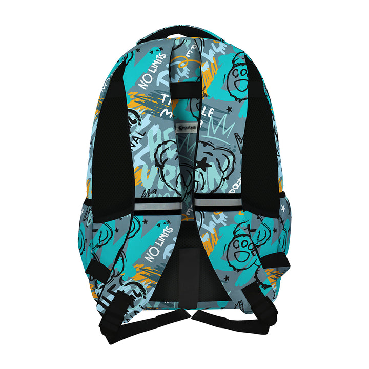 Grafoplás - Mochila Escolar 3 Cremalleras con Divisor Portátil Adaptable Carrito. Bear
