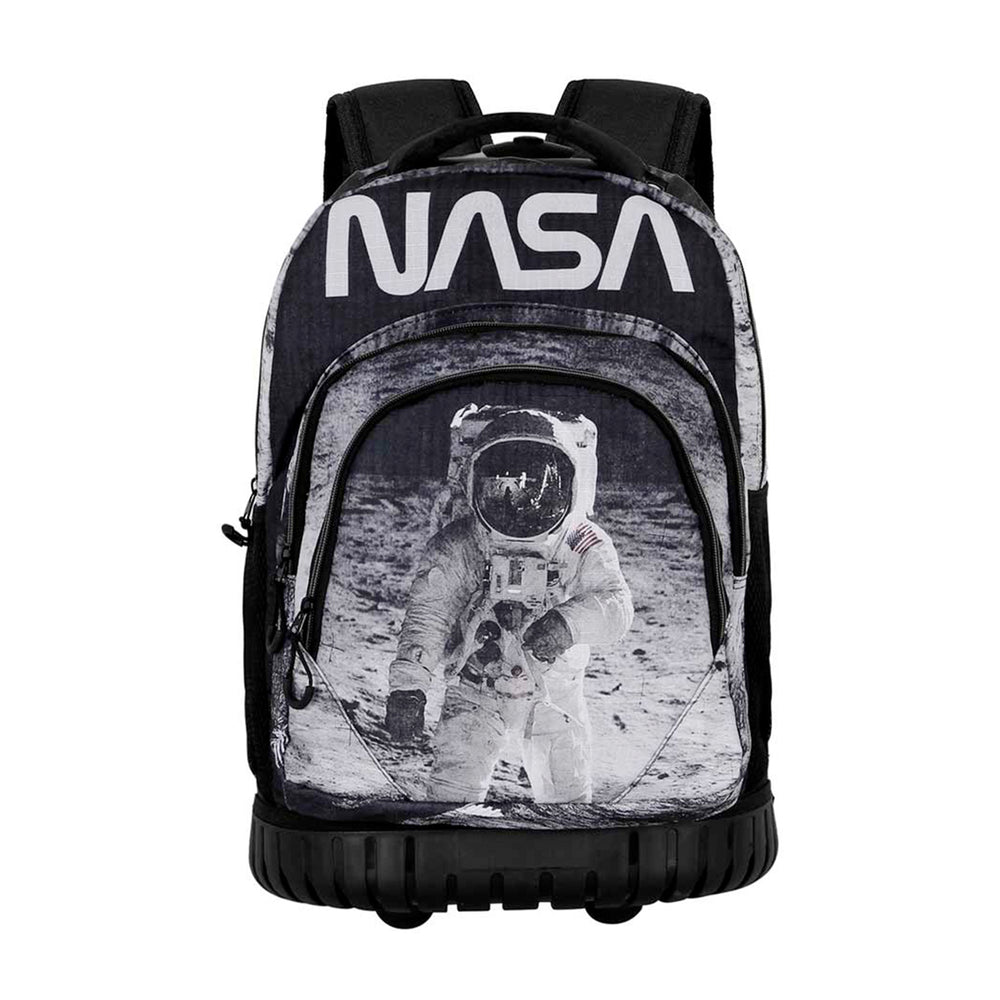 KARACTERMANIA -  NASA Astronaut Mochila Escolar con Ruedas Trolley GTS Fan