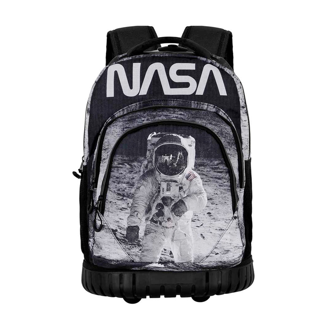 KARACTERMANIA -  NASA Astronaut Mochila Escolar con Ruedas Trolley GTS Fan