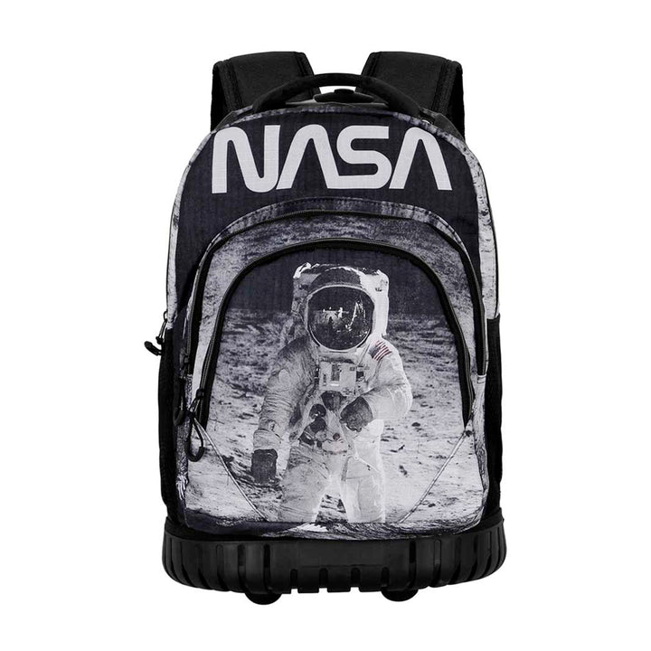 KARACTERMANIA -  NASA Astronaut Mochila Escolar con Ruedas Trolley GTS Fan