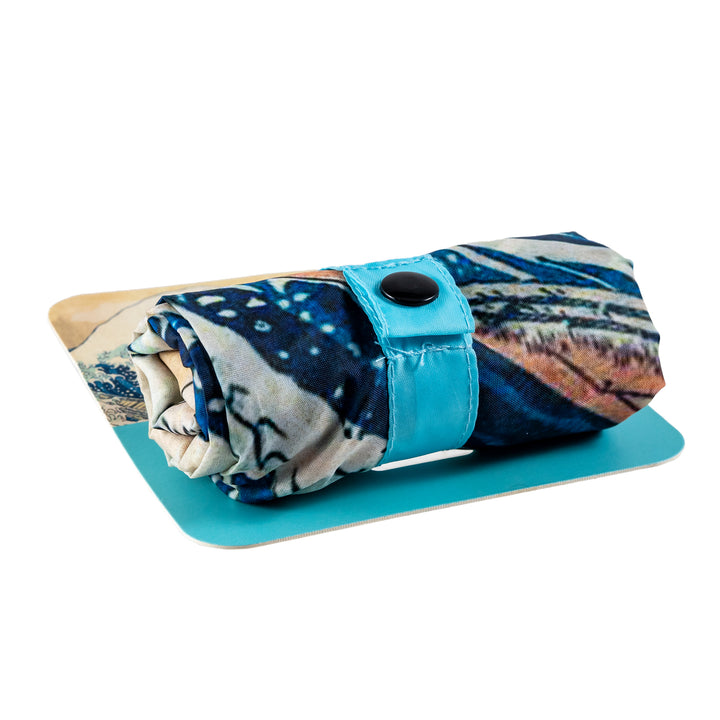 JAVIER La Ola - Bolsa para Compra Plegable y Reutilizable de Gran Capacidad