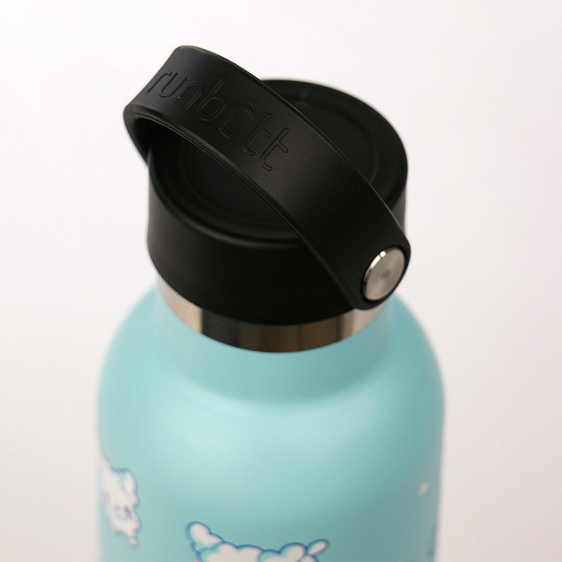 Runbott Pick Chick - Botella Térmica de 0.6L con Interior Cerámico. Kawaii Dogs