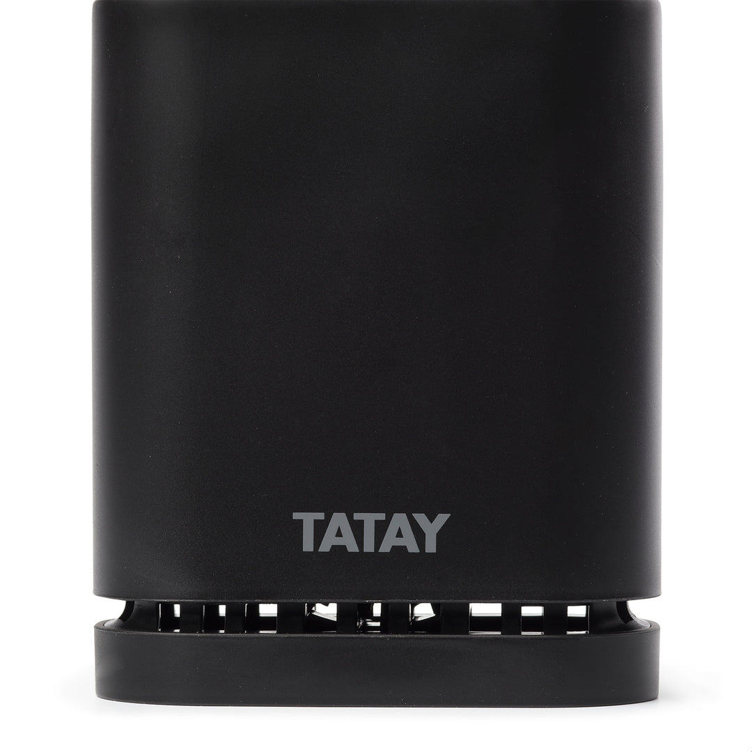 TATAY - Escobilla de Baño en Silicona. Flexible, de Secado Rápido y Antiolor. Negro