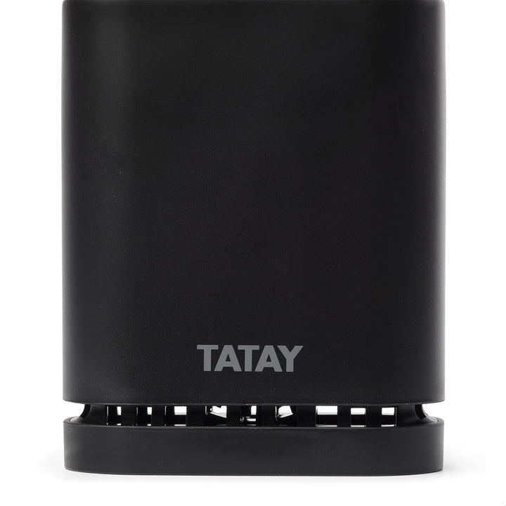 TATAY - Escobilla de Baño en Silicona. Flexible, de Secado Rápido y Antiolor. Negro