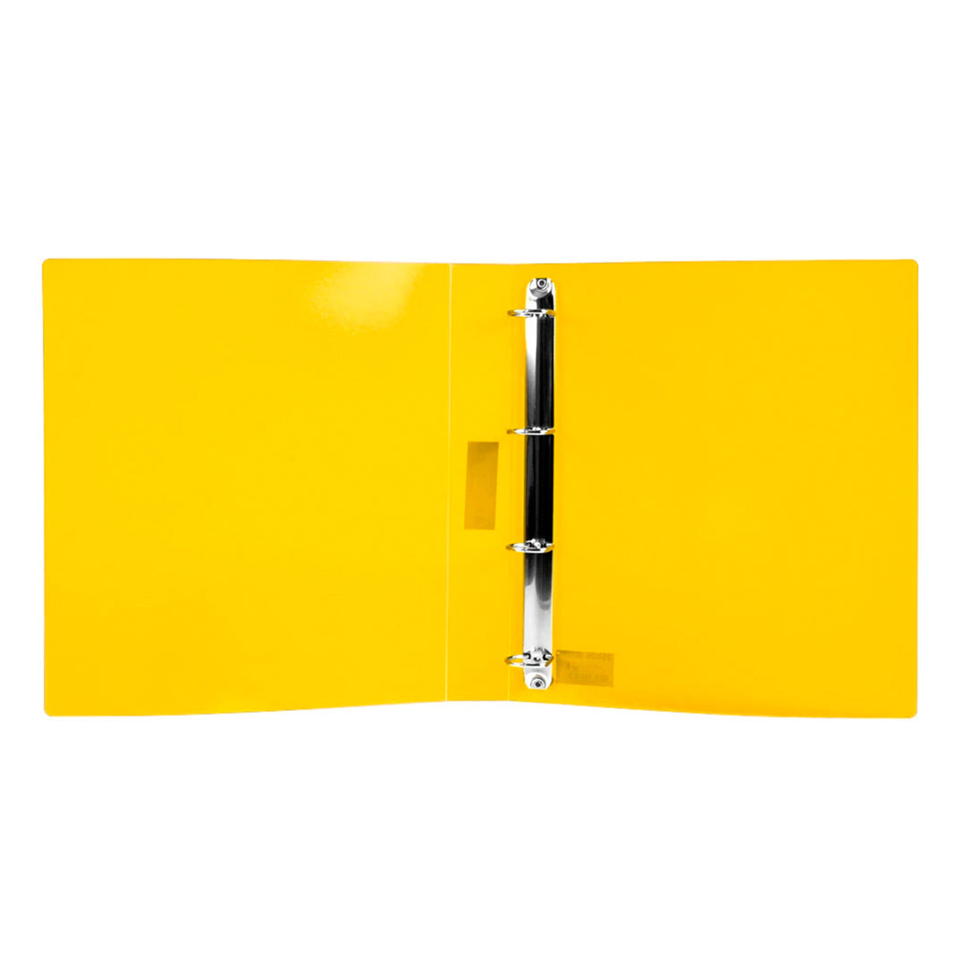 LIDERPAPEL - Carpeta  Polipropileno 4 Anillas 25 mm DIN A4. Colores Surtidos