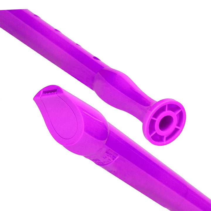 HOHNER Melody - Flauta Escolar Soprano Dulce con Funda y Varilla de Limpieza. Violeta