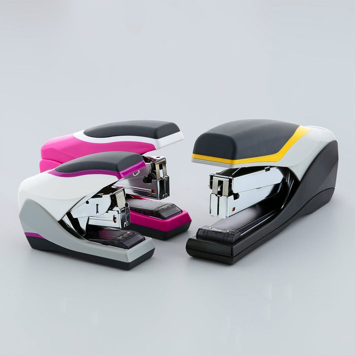 SDI - Grapadora Solid Touch M de Esfuerzo Reducido y Carga Superior, Suave al Tacto, Base Anti-Deslizante