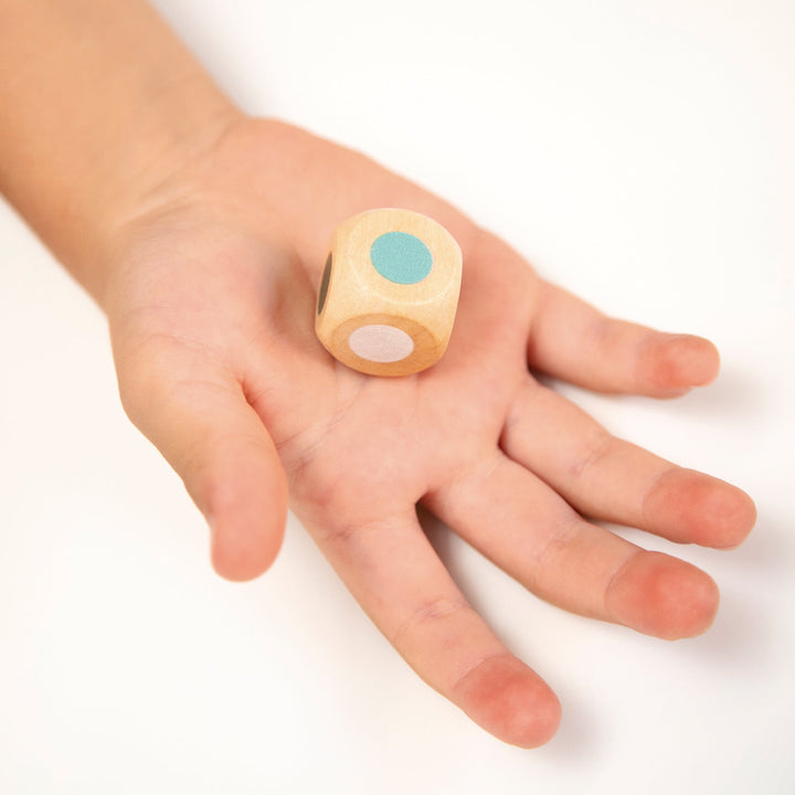 MILAN Coco Balance - Juguete Educativo de Madera Cilindros Apilables. Edad 36 Meses