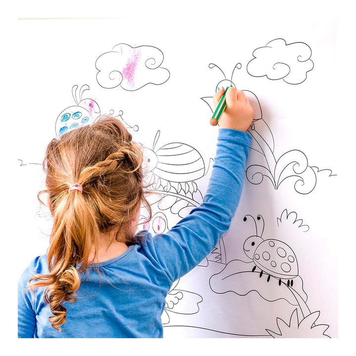  STAEDTLER Noris Junior - Caja de 18 Lápices de Colores Extra Gruesos. Incluye Sacapuntas y Pincel