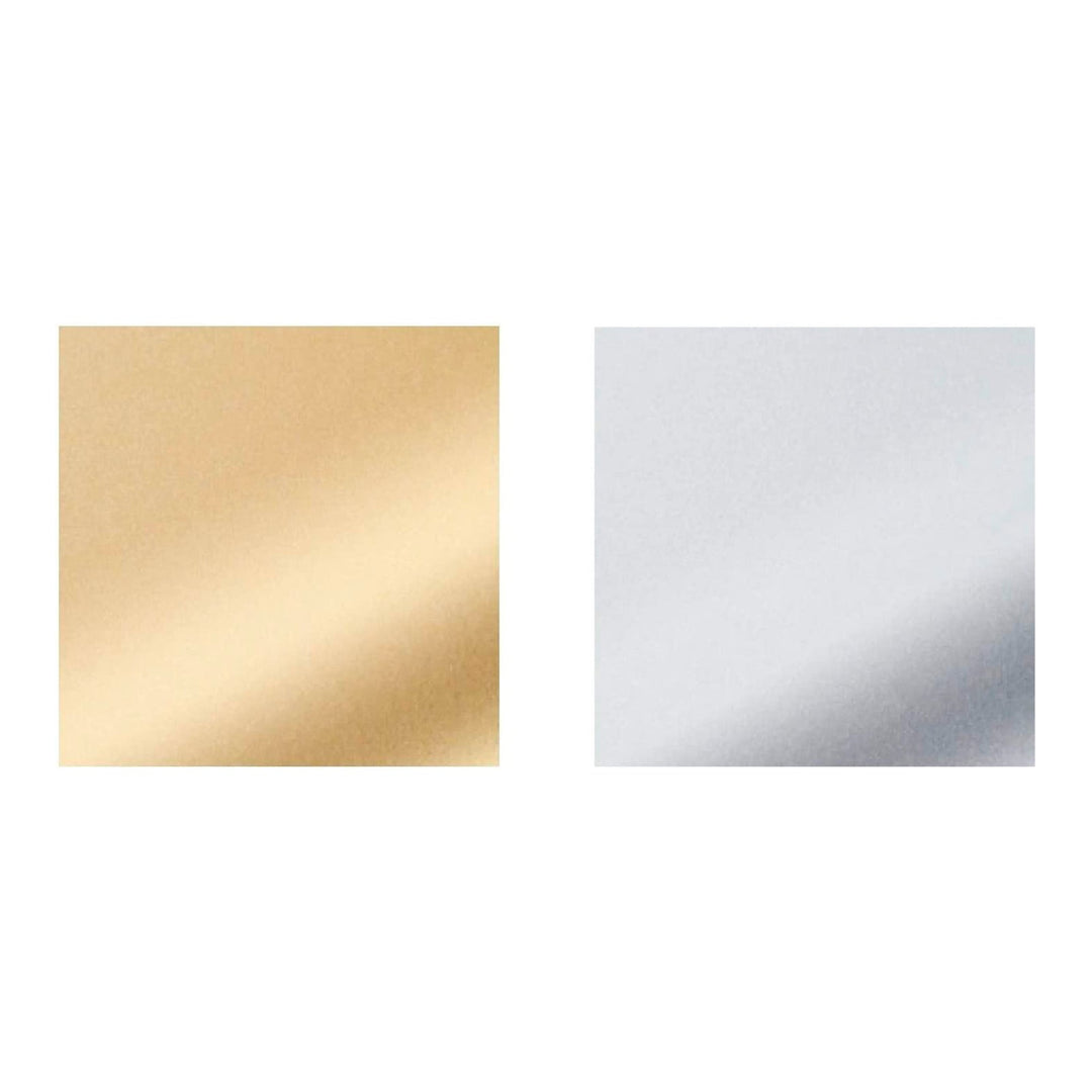 STAEDTLER - Blíster con 2 Rotuladores Metálicos de Punta Fina. Plateado y Dorado