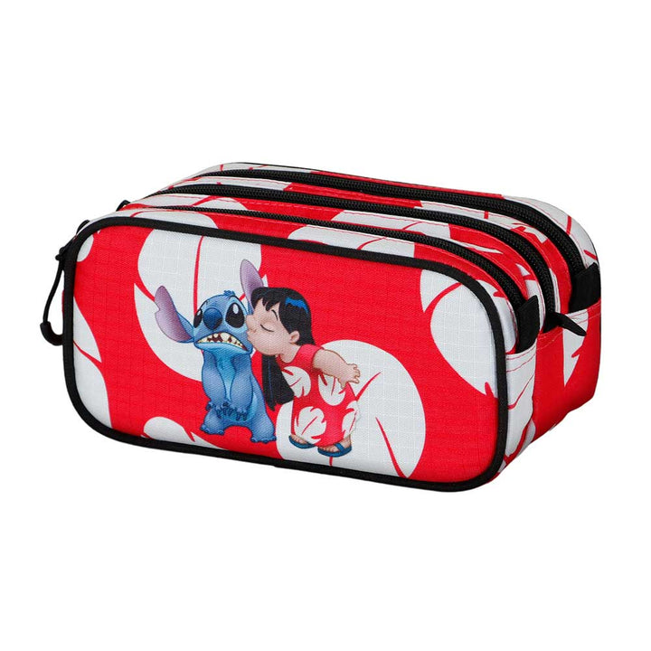 KARACTERMANIA - Disney Lilo y Stitch Kiss Estuche Portatodo Trick FAN 2.2. Rojo