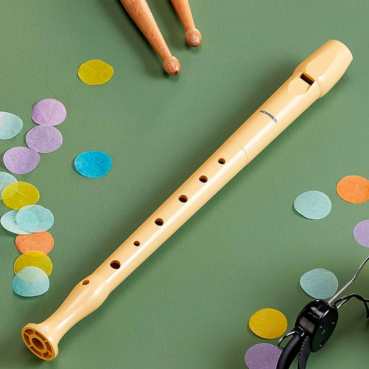 HOHNER Melody - Flauta Escolar Soprano Dulce con Funda y Varilla de Limpieza. Celeste