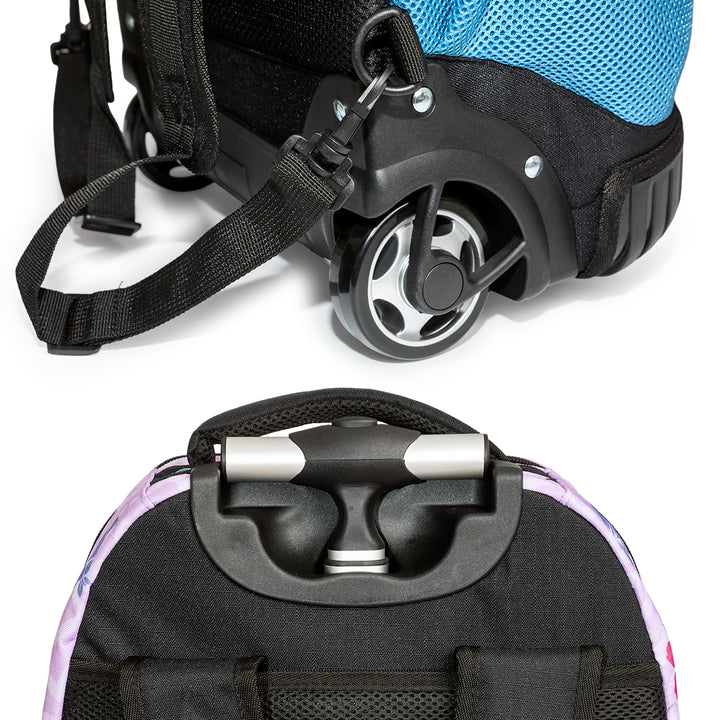 KARACTERMANIA - NARUTO Kid Mochila Escolar con Ruedas Trolley GTS FAN