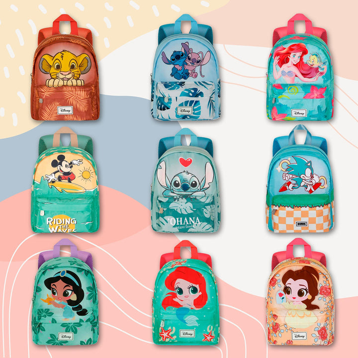 DISNEY Mickey Mouse Surf - Mochila Infantil para Preescolar con Compartimento Unico