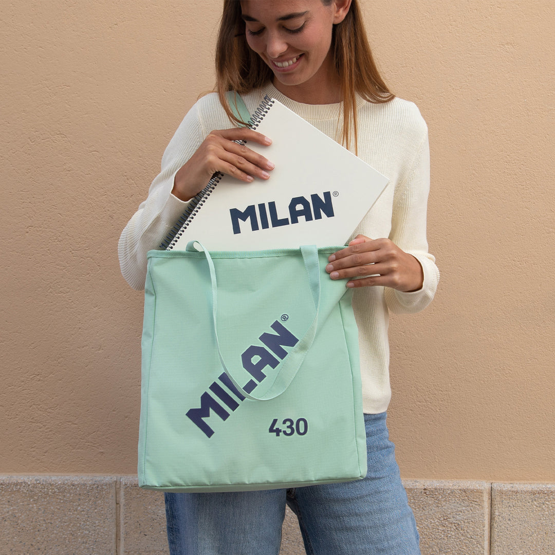 MILAN - Bolso Shopper Multiusos Lunchbag 7.5L Colección 430 since 1918. Rosa