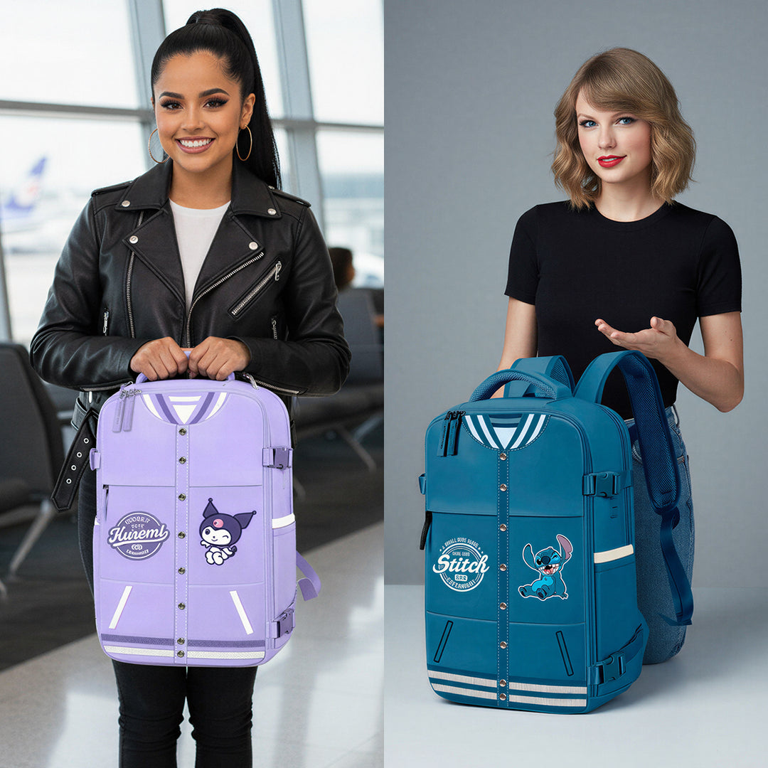 MERCURY Varsity - Mochila de Cabina Bajo Asiento Avión. Ligera e Impermeable. Kuromi