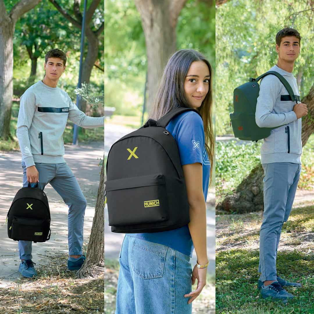 SAFTA - Mochila Para Portatil 14.1" Munich Basics. Turquesa