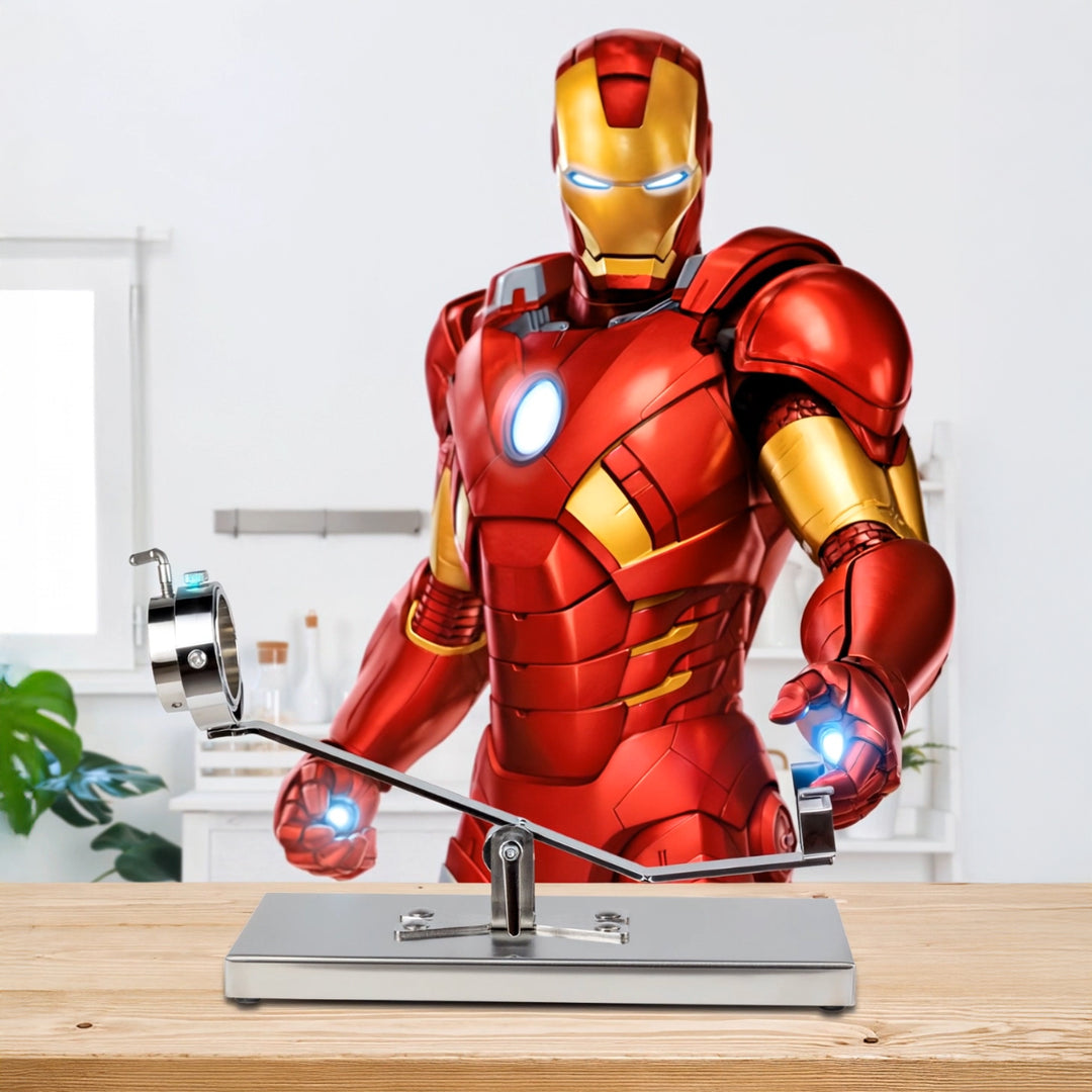 BELLO Mulhacén - Soporte Jamonero Basculante en Acero Inoxidable con Cubrejamón